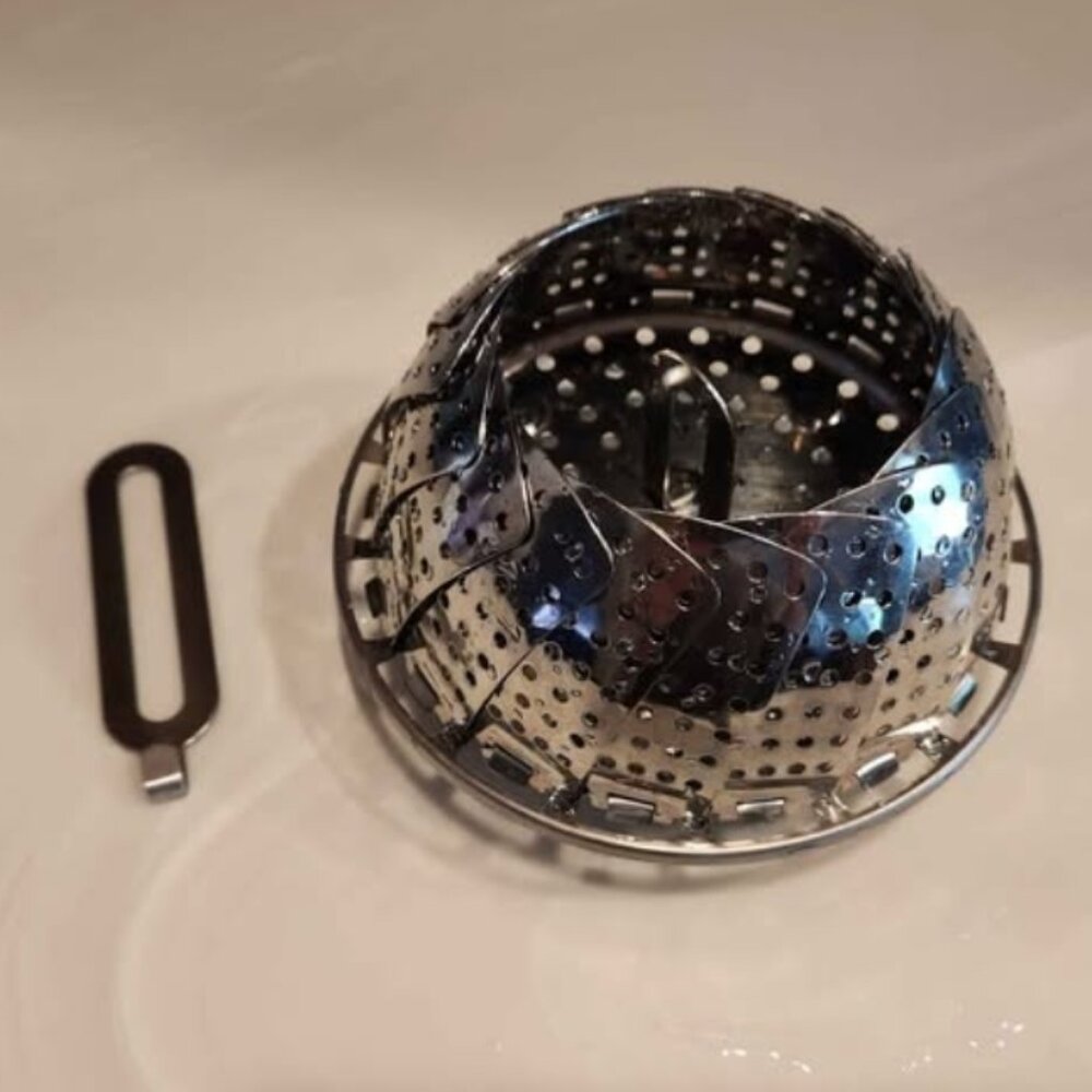 IKEA Metal Collapsible Vegetable Steamer/Strainer - Folding Basket